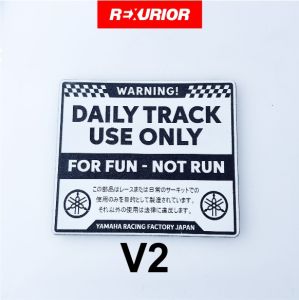 EMBLEM DASBOARD WARNING YAMAHA - Race Track & Daily Track I REXURIOR