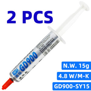 GD900 Thermal Paste Grease 1/3/7/15/30g 4.8W/M-K For CPU GPU Printer Heat Sink Cooling Cooler Thermal Compound Silicone SSY