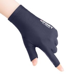 1 Pair Motorcycle Fishing Gloves Half Finger Ice Silk Non-slip Gloves Sun Protection Fitness Cycling Glove Sarung Tangan