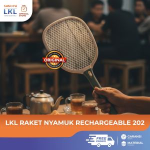 LKL Raket Nyamuk Rechargeable 202 – Cas Type C | Anti Nyamuk | ABS Plastik | Baterai Lithium