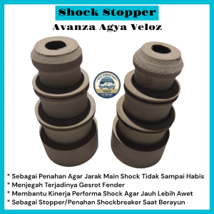 Shock Stopper Spon Empuk Belakang Avanza Agya Veloz Tinggi 1Set(2Pcs)