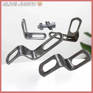 CISWGE ตัวยึดท่อไอเสียรถจักรยานยนต์1 2 3ชิ้น Z L-Shaped ตัวยึดท่อไอเสียรถจักรยานยนต์ตัวยึดสแตนเลส