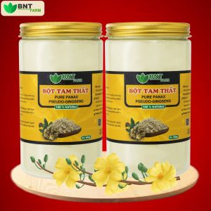 1 KG Bột Tam thất bắc nguyên chất BNT FARM Loại 1phòng chống ung thưbổ huyếtkiểm nghiệm đạt chuẩn Bộ y tế QĐ46/2007/BYTFree ship