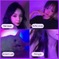 USB Rechargeable LED Fill Light Handheld Video Lights LED Stick Photography Night Light bar Flash INS Colorful Atmosphere Selfie Lamp Emergency light Portable Magnetic dormitory table lamp study wall lamp. 