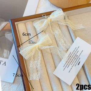 1Pair Handmade Shoes Clip Lace Bowknot Charm Shoe Buckle Decoration Bag Pendant Bow Shoelaces Clips Fashion Accessories