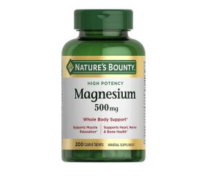 Recommended Magnesium Glycinate Large Bottle 200 Capsule 500 mg Magnesium500mg