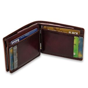 Dompet Pria Bahan Kulit Sapi Premium Kelas Eropa Warna Yang Unik Lebih Tahan Air Anti Mengkerut Anti Luntur JYB07