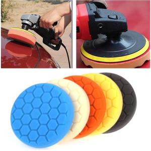 B-F 5Pcs 7 inch Polishing Sponge Waxing Buffing Pads Compound Auto Car Polisher Tool