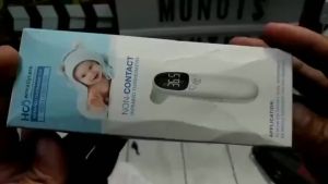 Dr.Omicron Termometer Infrared Digital Suhu Badan Tubuh - pengukur untuk Anak dan bayi
