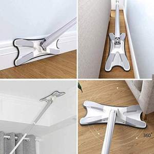 Self Squeeze X-mom Series Mop X-type Rotate 360 Cleaning Easy Rotating Mop Flat Mop Easy to Use Daily - HOME DAILYDEPOT
