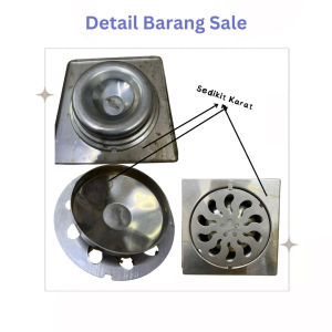 Saringan Got Kamar Mandi / Floor Drain Stainless Yaris