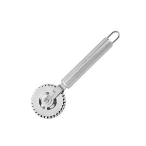 Stainless Steel Pastry Roller Edge Sealer Ravioli Cutter Embosser Tool For Bakery Dough Pasta Making