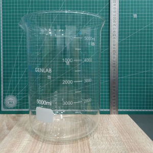 [SIÊU LỚN] Cốc thủy tinh có mỏ 5 Lít (5000ml) 10L chia vạch thí nghiệm chịu nhiệt