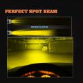 Single Row Yellow Led Light Bar 7" 13" 19'' 26'' 32''  Work Driving Light SUV Off Road Bar 12V 24V. 