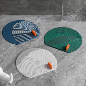 Drain Cover Sewer Smell Removal Sealing Soft PVC Cover Anti-smell Drain Sealing Cover Floor Drain Covers for Kitchen Bathroom Hair Stoppers