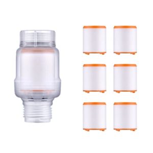 FLYING With 6 Filter Element Kitchen Faucet Filter Universal Purifier Output Water Heater Purification Fittings Useful Tap Water Front Water Filter Household
