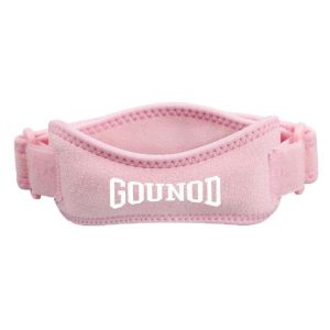 LITUILI MALL แรงกดของเบาะ แผ่นรองเข่าพร้อมสายรัดสะบ้า ระบายอากาศได้ดี ปรับได้ ผ้าพันเข่าสำหรับเล่นกีฬา สนับเข่าสำหรับกีฬา สร้างแรงดัน สนับเข่า ฟิตเนสรองรับกีฬา