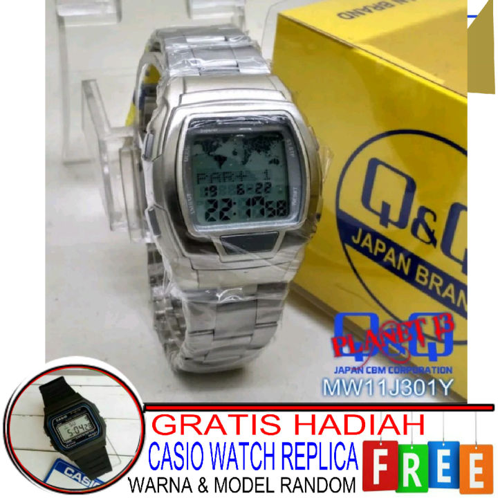 Jam Tangan QQ Q Q QNQ Original data Bank Series Stainless Lazada Indonesia