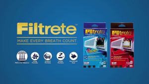 Filtrete 9809-CEN Aircon Filter - Dust Allergen & Bacteria 22x34cm