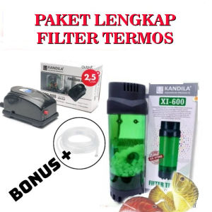 PAKET LENGKAP FULLSET FILTER TERMOS KANDILA PLUS AERATOR