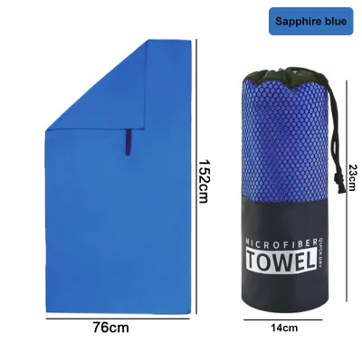 Outdoor Quick Dry Towel Portable Travel Microfiber gym Towel Absorbent Yoga Fitness Outdoor Cold Feeling Sports Towel 76*152CM/40*80CM