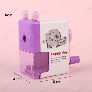 Pencil Sharpener Hand-cranked Pencil Sharpener For School Office Creative Student Stationery Stainless Steel Blade 削笔器文具