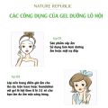 [Chính hãng] Gel lô hội Nature Republic Soothing & Moisture Aloe Vera 92% - Gel dưỡng nha đam đa năng ( 300ml). 