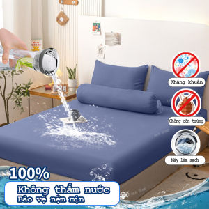AKA HOME ký túc xá Ga Chống Thấm Cotton m2/m6/m8/2m2 Siêu chống thấm Ngăn nước bảo vệ đệm thoáng khí