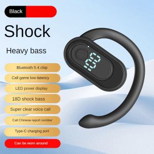 Bluetooth 5.3 Tai nghe TWS tai không dây Tai nghe móc treo âm thanh nổi HiFi Tai nghe giảm tiếng ồn không thấm nước Earbud cho điện thoại