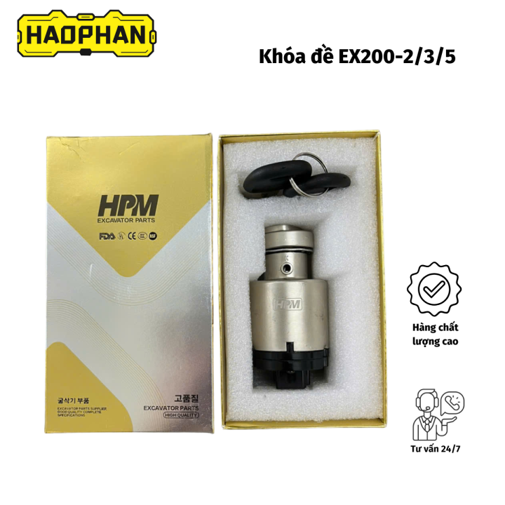 Khóa đề cho máy xúc Hitachi EX200-2/3/5 | Phụ tùng Hảo Phan | Lazada.vn