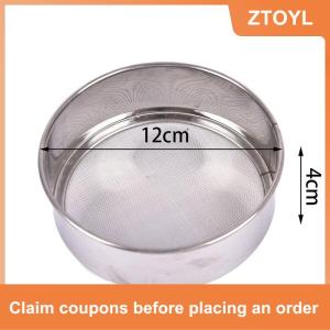 【ZTOYL】 Nhà bếp lưới bột sifter vòng thép không gỉ bột sàng lọc sifters
