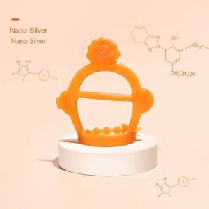 Baby Crab Teething Toys Newborn Food Grade Silicone Nursing Teethers