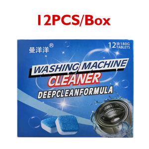 Washing Machine Cleaning Effervescent Tablets Active Oxygen Cleaner forThorough WasherTank Cleaning Pembersih Mesin Basuh