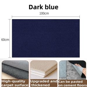 0.6*1m DIY Self Adhesive Carpet Mat for home office Non-Slip Soft Super Absorbent Kitchen Mat Big Doormat Carpet Set Microfiber Material Assembled Home Shaggy Soft Splice EVA Foam Mats Colorful Floor Tiles Kitchen Floor Mat Non-Slip and Oilproof Waterproo