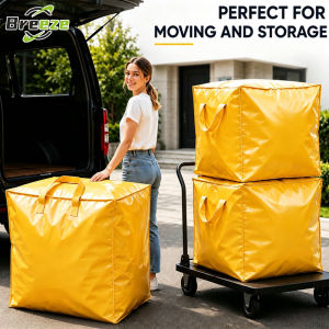 Extra Large Moving Bag For Futon And Clothing Storage Dustproof Waterproof Heavy Duty With Handle Large Capacity For Moving And Home Storage