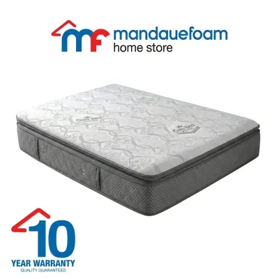 [Non-Vacuum] Mandaue Foam Gala Bed Premium Memory Pocket Spring Mattress 12 inches thickness 10 years warranty