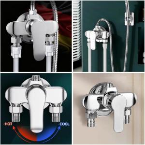 Vòi hoa sen vòi nước nóng lạnh phòng tắm bồn tắm vòi nước tắm Mixer tap treo tường của nhãn hiệu vòi hoa sen trộn Van chịu đựng