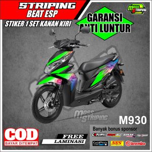 Striping Beat Esp Fi 2016-2019 Kode M930 Striping Semi Full Body