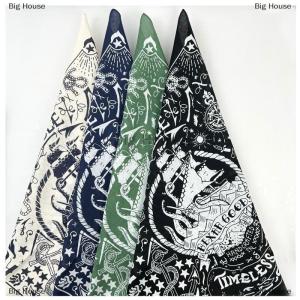[COD] Big House ผ้าพันคอฮิปฮอปผ้าฝ้ายทรงสี่เหลี่ยมพิมพ์ลายทะเลผ้าพันคอคาดศรีษะสำหรับผู้ชายของขวัญ Paisley สำหรับเด็กผู้ชาย เด็กผู้หญิง