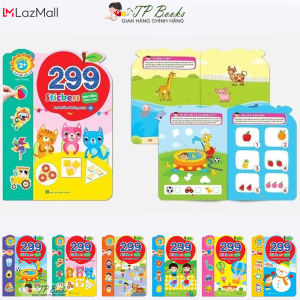 Sách - Phát Triển Khả Năng Sáng Tạo CQ - Tập 1 - Bóc Dán Thông Minh 299 Stickers Cho Trẻ Em Từ 2 Tuổi