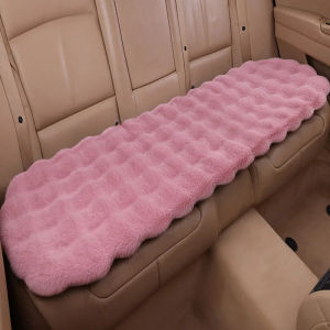Winter Plush Rabbit Covers Car Seats Cushion Universal Keep Warm Ultra-Soft Auto Chair Protector Pad Car Interior Accessories