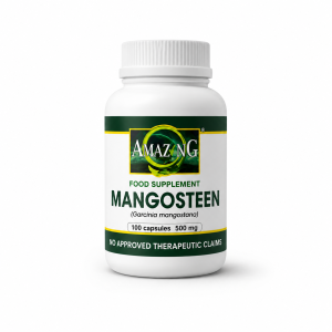 Mangosteen Capsules - Amazing Food Supplement 500mg Capsules – Bottle of 100 │ Pure & Organic │ Natural Antioxidant Herbal Wellness Supplement | FDA Registered with CPR │ Expiry date: JANUARY 2028 | with FREEBIES