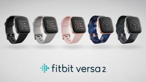 Original New Fitbit Versa 2 Special Edition Smart watch Fitness Activity Tracker With Large and Small Silicone and Woven Bands Straps Charger full set package sealed Warranty included