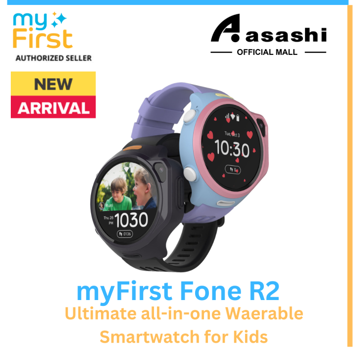 NEW ARRIVAL MyFirst Fone R2 Smartwatch 4G Phone For Kids With Voice ...