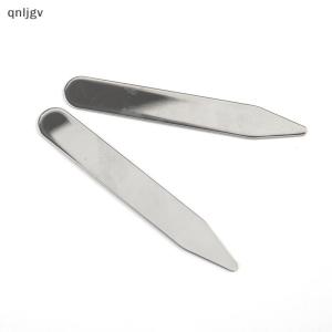 🔥🔥🔥qnljgv 2Pcs Stainless Steel Collar Stays Bones For Dress Shirt Business Party Jewelry