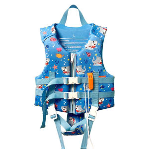 Kids Swimming Lifesaving Life Jacket Aid Flotation Device Buoyancy kayaking Boating Surfing Vest Safety Survival Suit