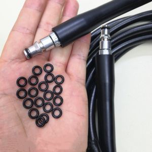 10 cái Vòng đệm cao su cho máy rửa xe Vòng đệm chống rò rỉ có độ đàn hồi cao cho đầu nối nhanh