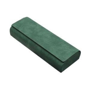 KODUS กันน้ำกันน้ำได้ เคสแว่นตาหนัง ป้องกันแรงกด แว่นตาป้องกัน ที่ใส่แว่นสายตา แฟชั่นสำหรับผู้หญิง กล่องป้องกันแว่นตา กล่องป้องกันแว่นตา ตัวผู้ผู้