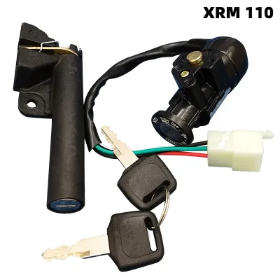 Honda XRM 110 125 Ignition Switch With Seat Lock Motorcycle Ignition Lock XRM Trinity