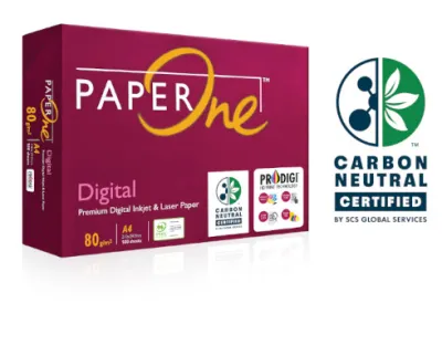 PaperOne A4 80gsm Digital Carbon Neutral A4 Paper - 500 Sheets / Ream